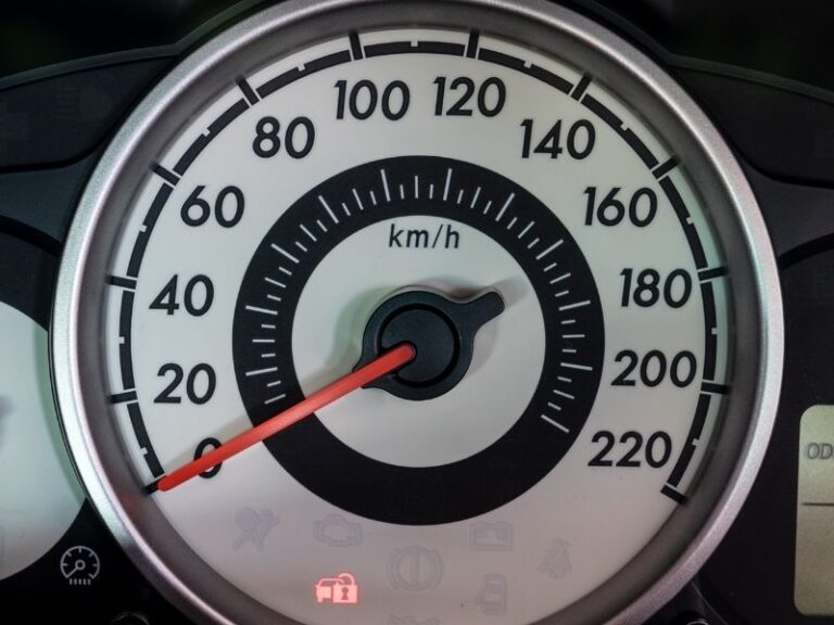 Car Speedo showing kph to depict the Speed Calculator