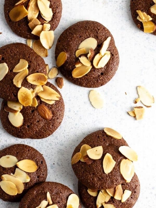 Almond Brownie Cookies - Gluten Free Cookie Recipe