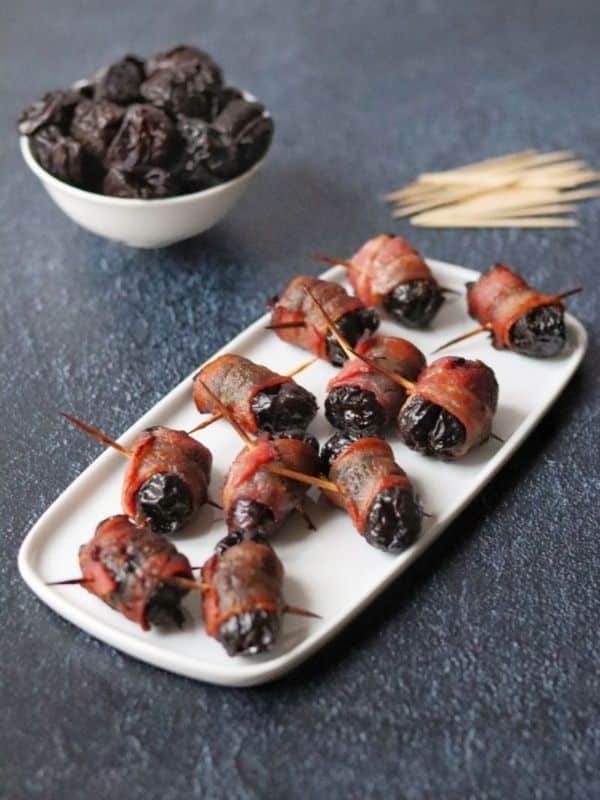 Bacon wrapped prunes (AIP, paleo, whole30)