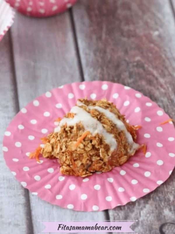 Carrot Cake Protein Bites With Coconut Icing (No Dairy Or Gluten!)
