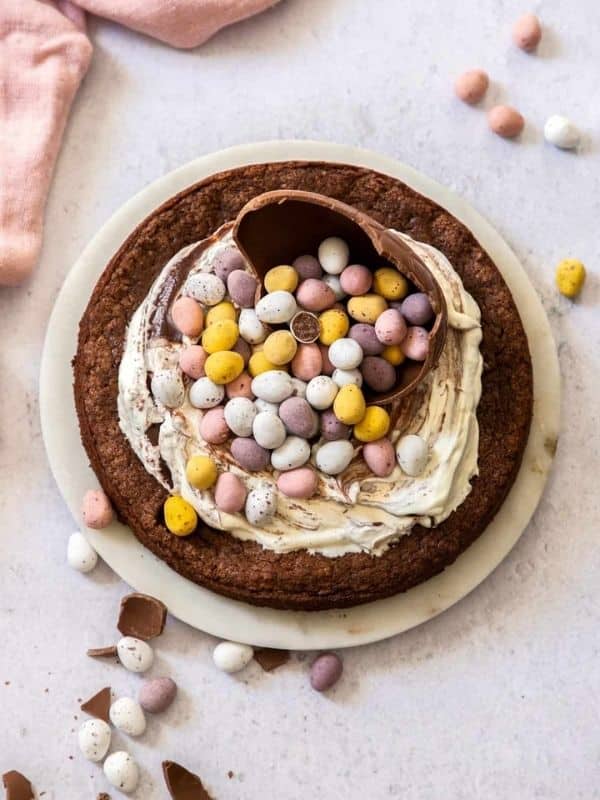 Easter Mini Egg Chocolate Cake (Gluten-Free)
