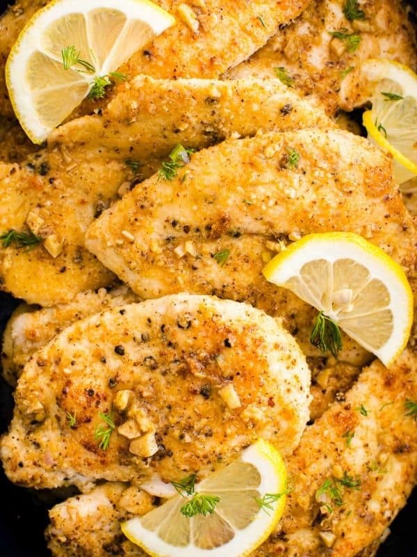Easy Fried Healthy Lemon Chicken