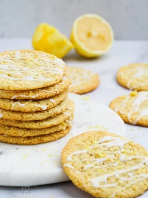 Gluten-Free Almond Flour Lemon Cookies