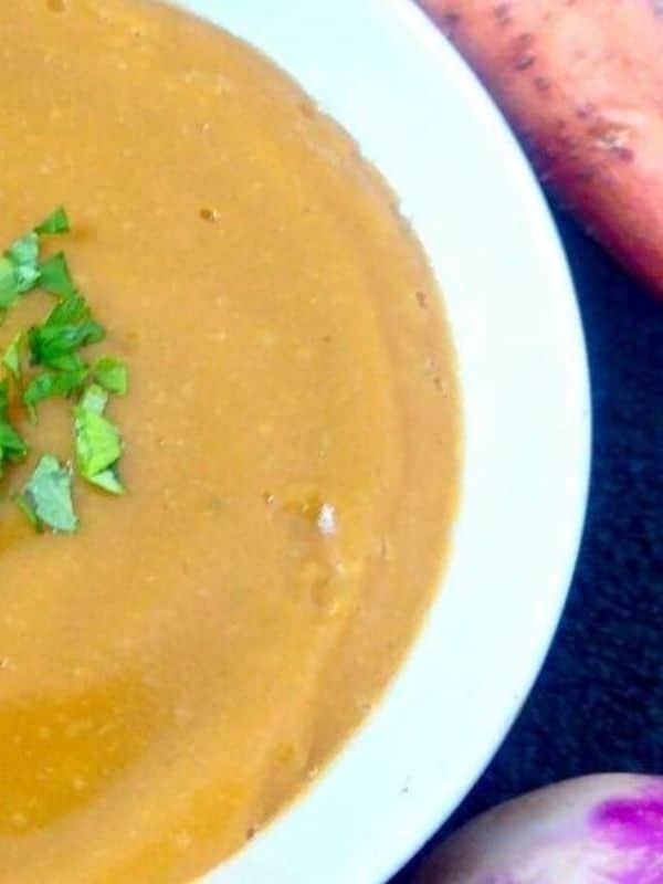 Root Vegetable Dairy Free Gluten Free Soup