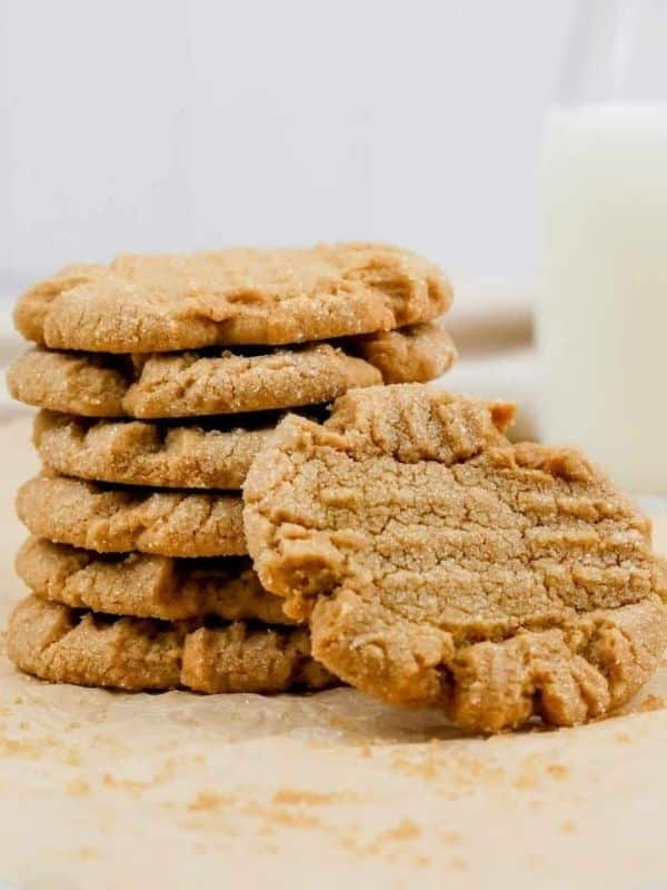 chewy sun butter cookies (gluten free + vegan)