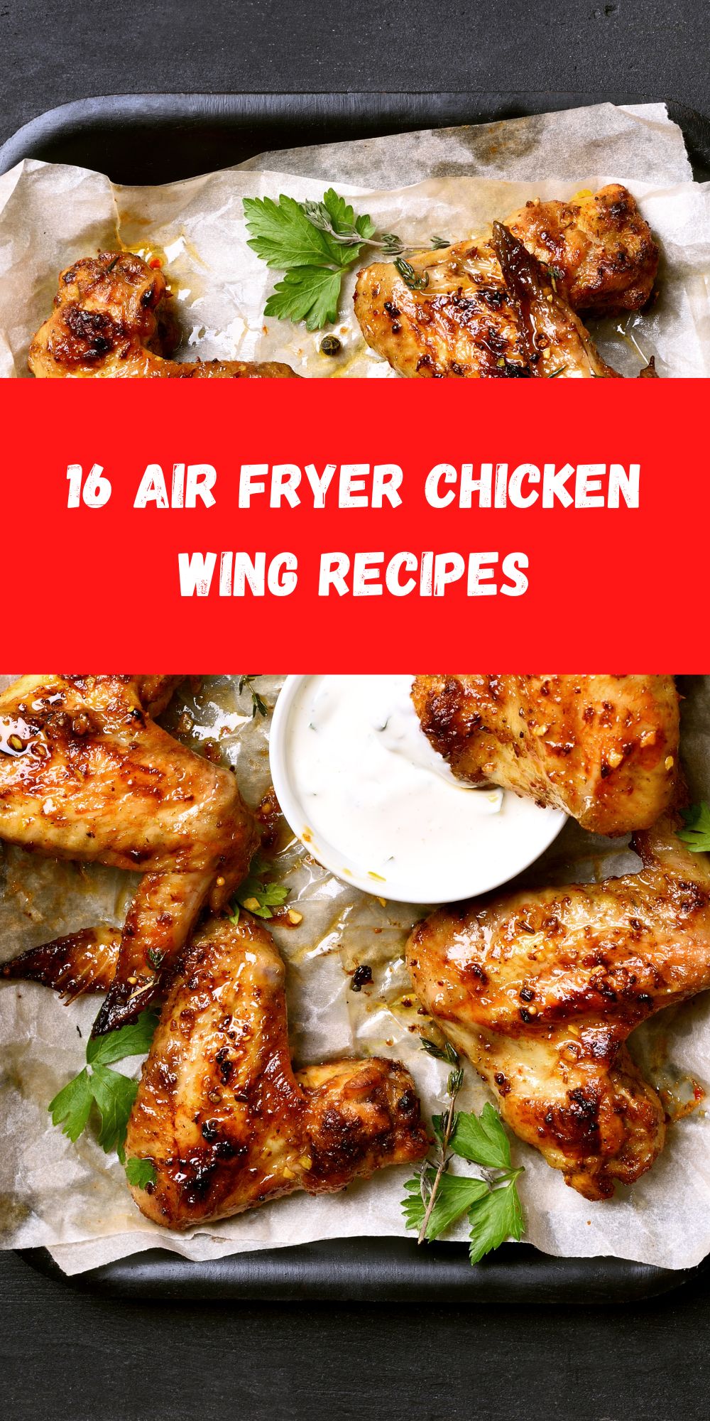 16 Air Fryer Chicken Wing recipes