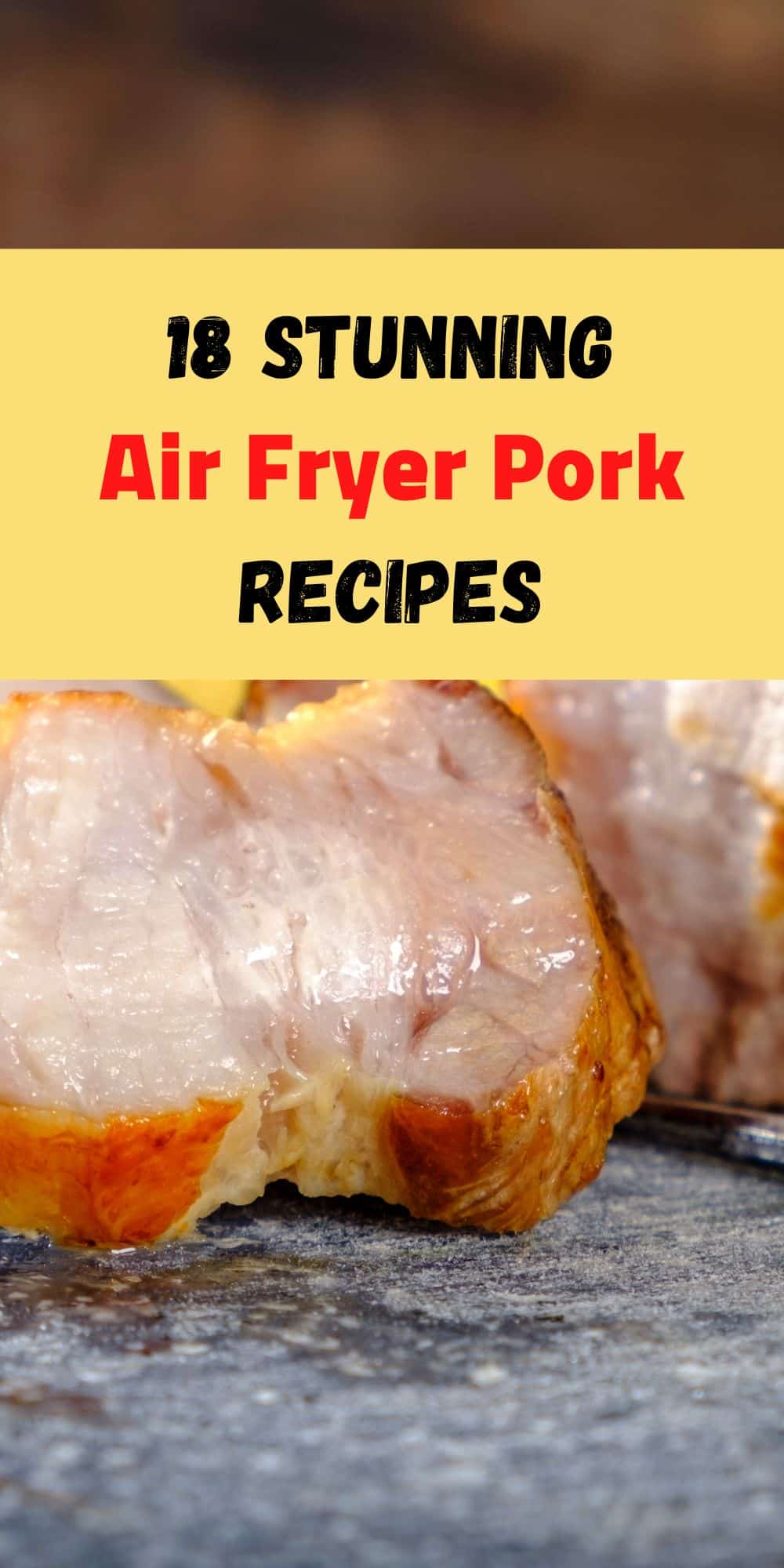 18 Air Fryer Pork recipes