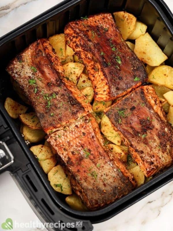 Air Fryer Salmon Recipe And Potatoes