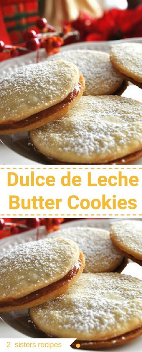 Dulce de Leche Butter Cookies