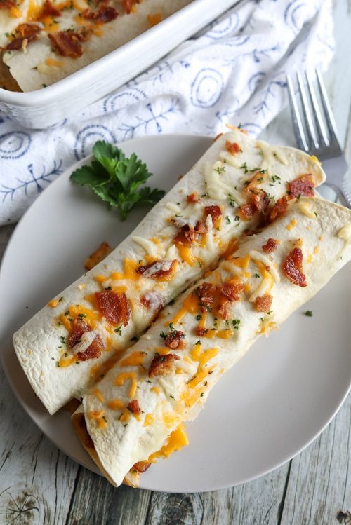 Low carb breakfast recipes Healthy Low Carb Breakfast Burritos