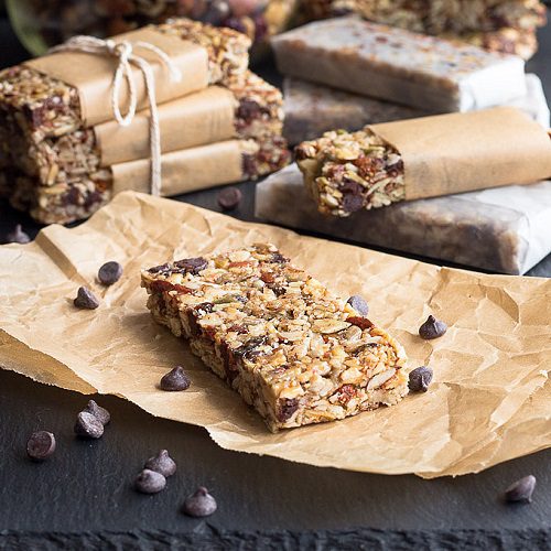keto Breakfast no egg Low Carb Chewy Granola Bars