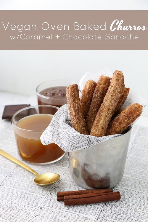 Mexican cookie recipes Vegan oven baked churros