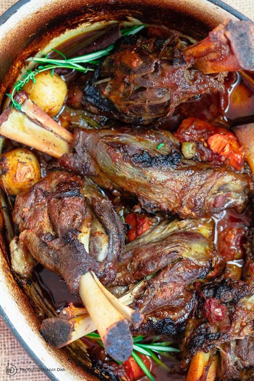 Braised Lamb Shanks with Vegetables- How to Cook Lamb Shanks