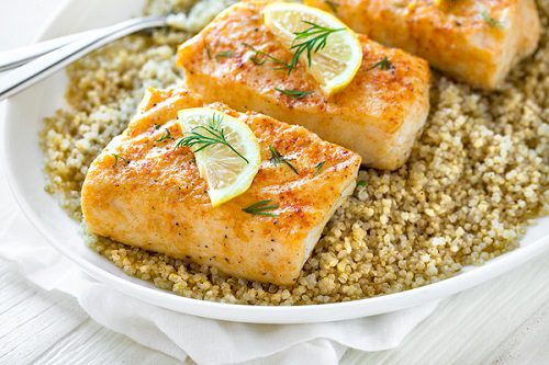 Healthy baked fish recipes Baked Halibut Healthy Fish Recipe