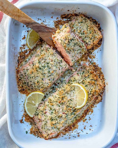 Healthy baked fish recipes Crispy Baked Salmon