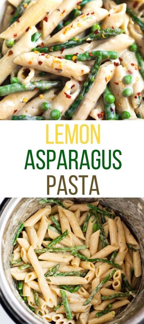 Lemon Asparagus Pasta