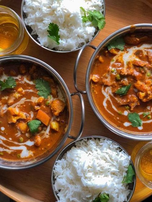 Vegan Curry Recipe With Chickpea And Tofu