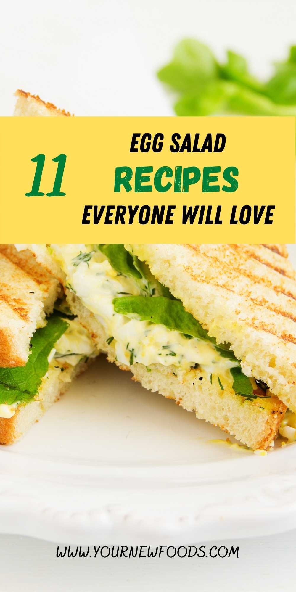 classis egg salad recipes in white toast