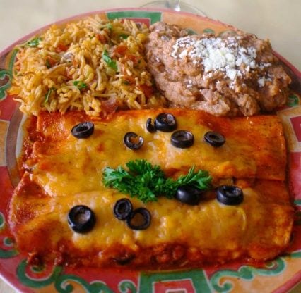 Authentic Mexican Beef Enchiladas