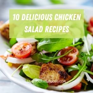Delicious chicken Salad