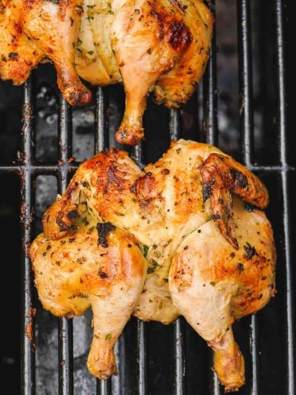 Grilled Cornish Hens