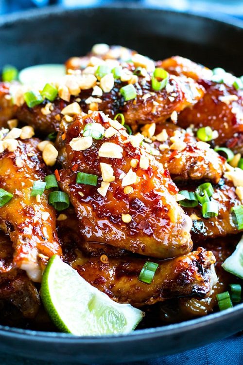 Baked Thai Chicken wings