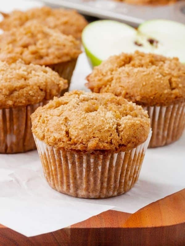 Gluten-Free Vegan Apple Cinnamon Muffins