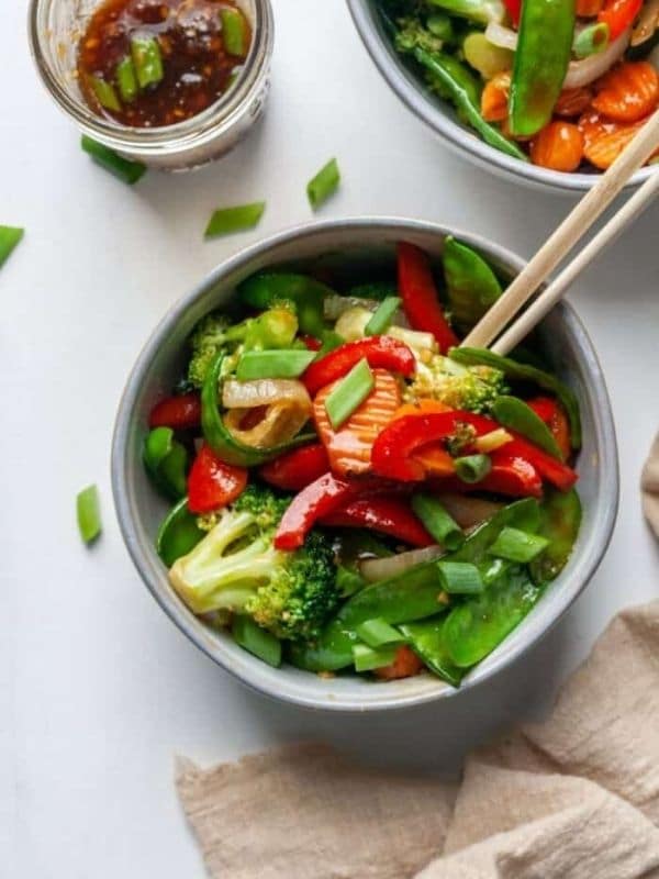 Vegan Recipes Asian Pad Pak Thai (Stir fried vegetables)