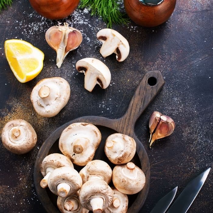 Vegan & Gluten Free mushrooms recipes