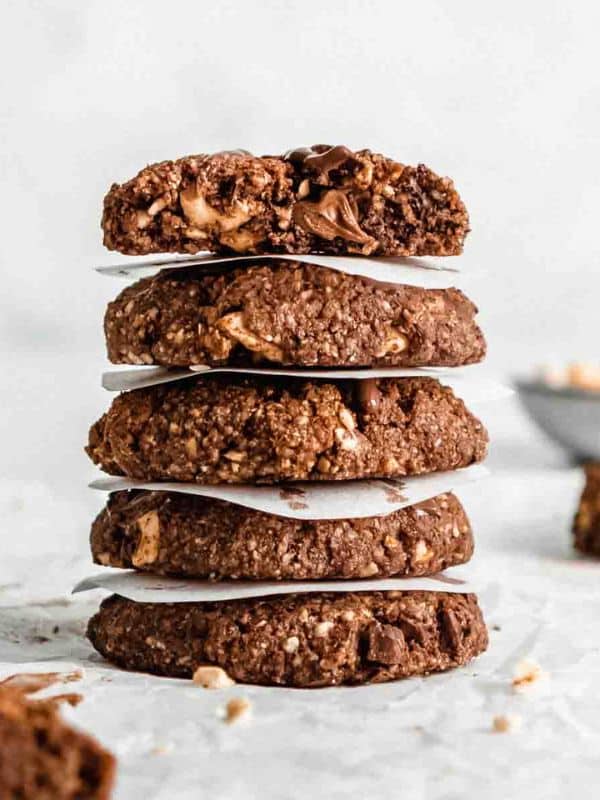 healthier chocolate cookies (no butter or eggs)