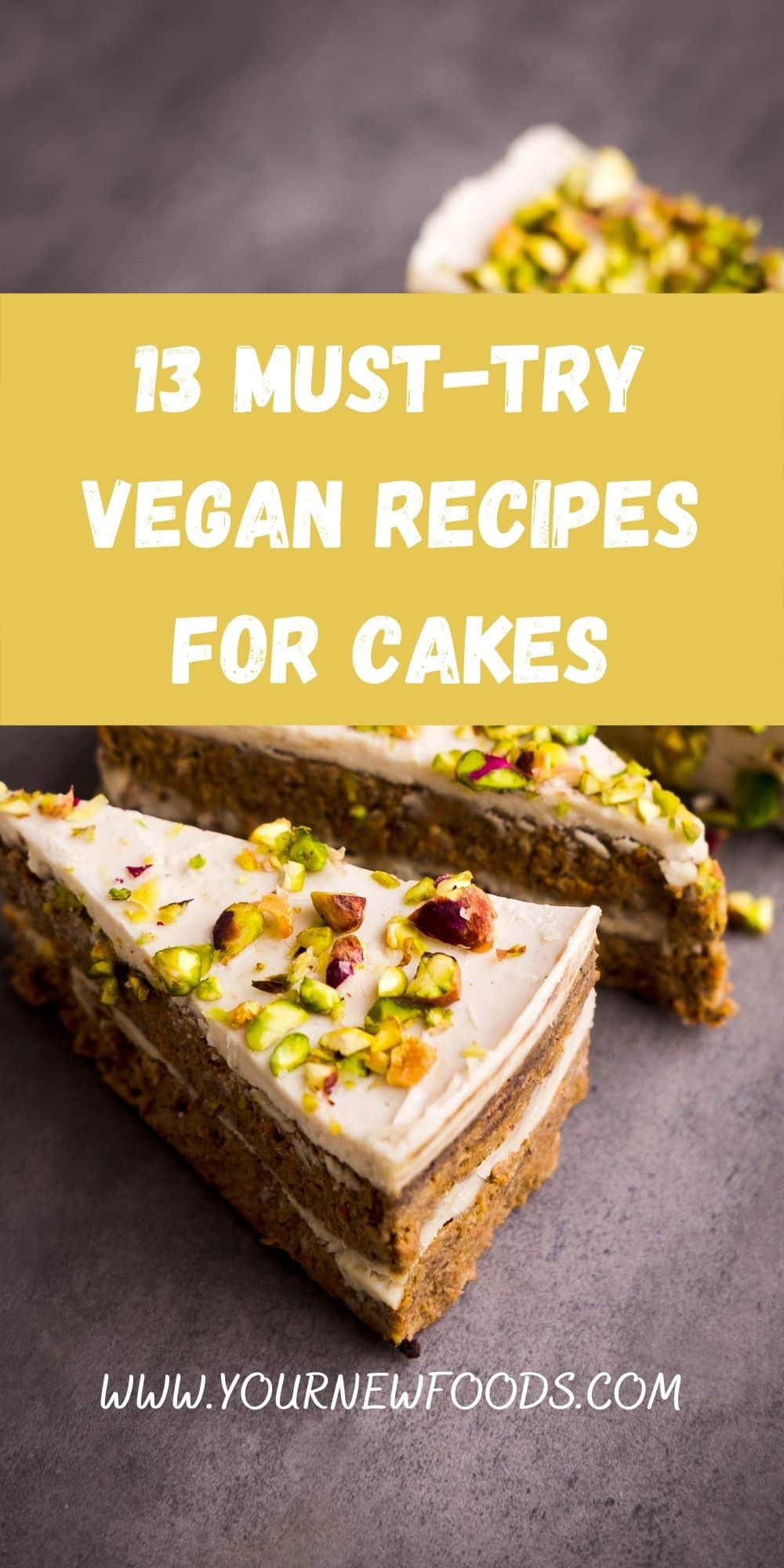 Vegan recipes for Cakes