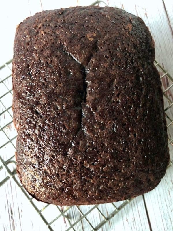 Bread Machine Chocolate Cake (Vegan)