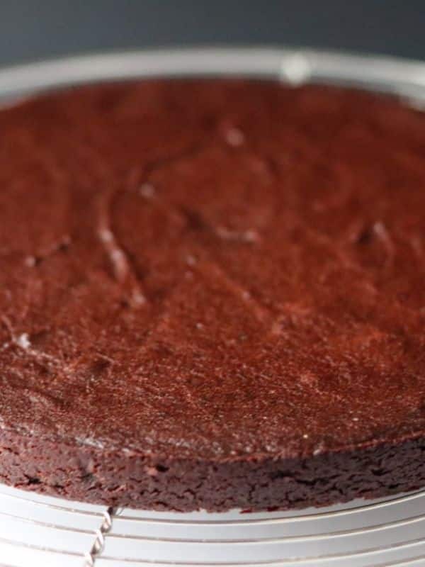 Easy Fudgy Chocolate Cake (gluten free, nut free, vegan)