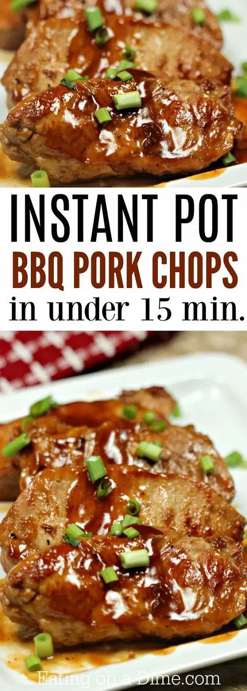 Easy Instant Pot BBQ Pork Chops Recipe