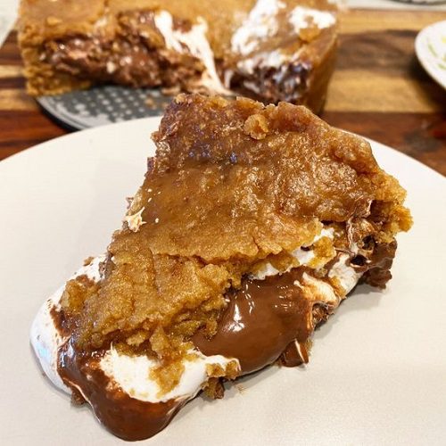 Stuffed S’mores Cake