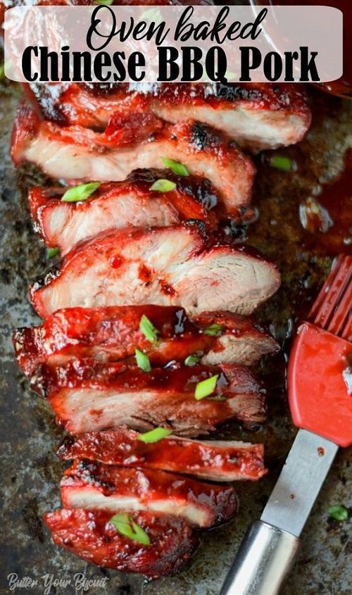 Dinner recipes for pork | Oven Baked Chinese BBQ Pork