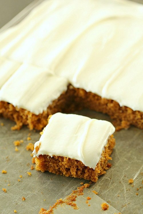 Sheet Pan Carrot Cake with Cream Cheese Frosting Recipe