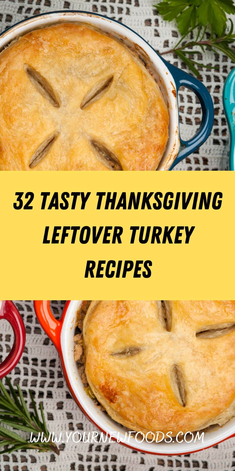 Tasty Thanksgiving Leftover turkey pie