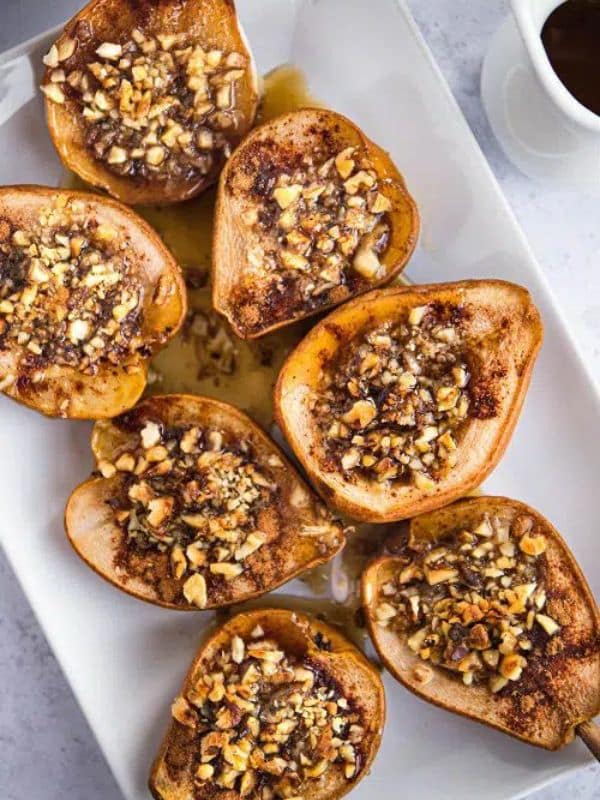 Baked Pears with Walnuts