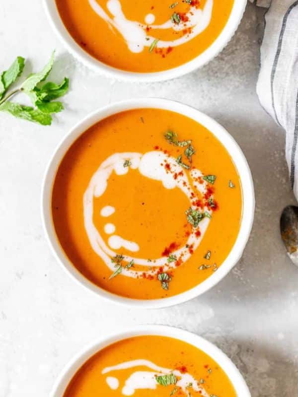 Fall Soup Recipes Carrot Ginger Soup