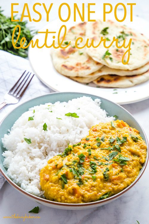 Vegetarian Recipes For Fall Easy One Pan Lentil Daal Curry