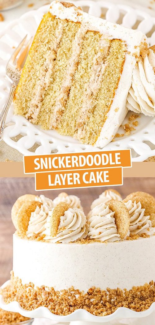 Snickerdoodle Layer Cake