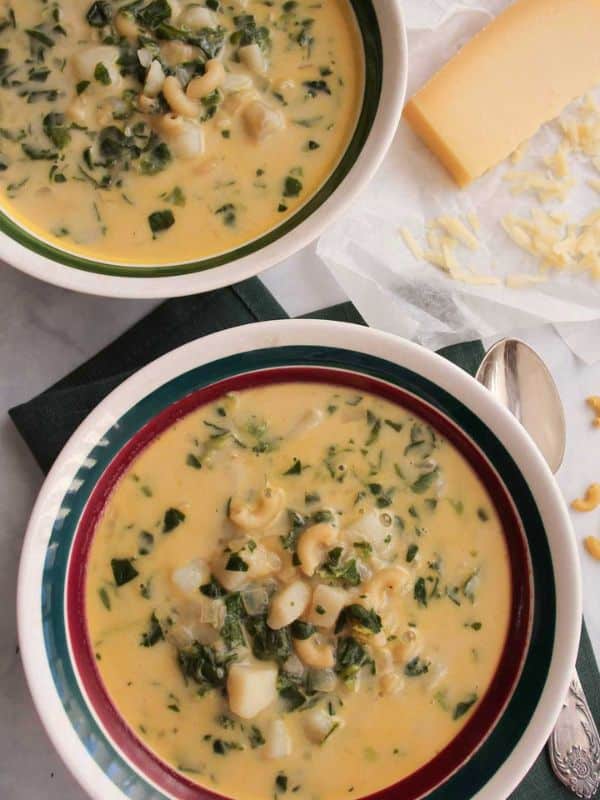 Fall Soup Recipes Soupe de Chalet (Swiss cheese and potato soup)