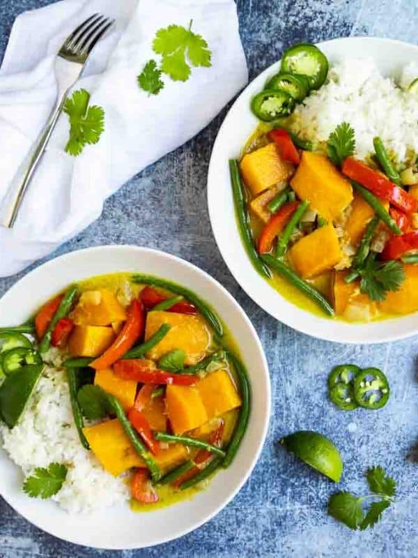 Thai Green Curry with Butternut Squash
