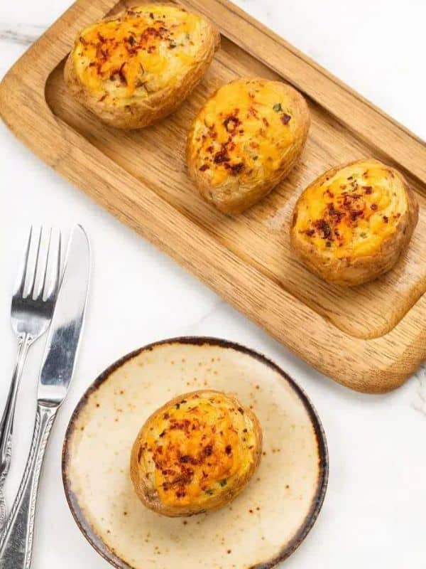 Thanksgiving Side Dish Twice Baked Potatoes Recipe {Thanksgiving Side Dish}