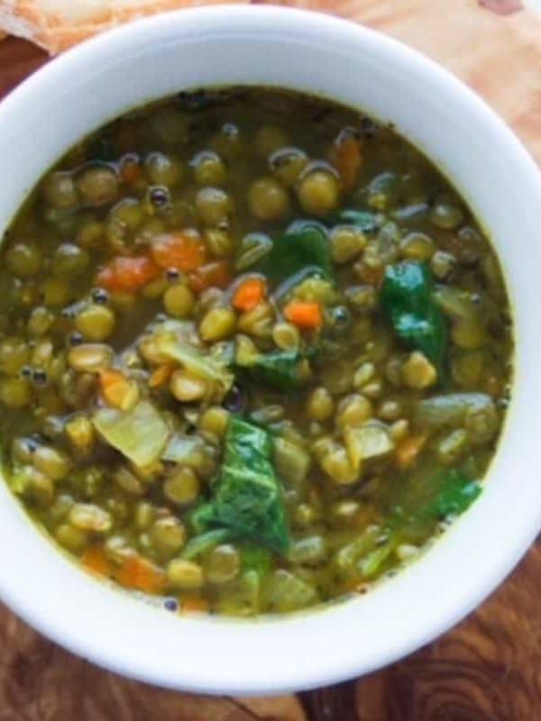 Fall Soup Recipes Veggie Lentil Soup