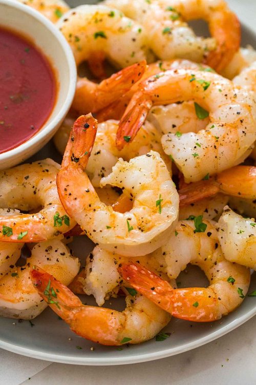 Thanksgiving Appetizers Gluten-Free Air Fryer Shrimp