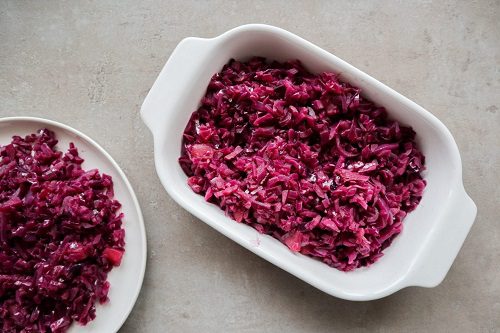 Thanksgiving Side Dish Braised Red Cabbage Recipe
