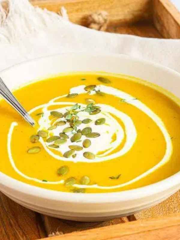 Deliciously Roasted Pumpkin Soup Cheese Log christmas appetizer recipe