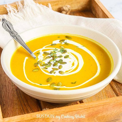 Christmas Appetizers Vegan Deliciously Roasted Pumpkin Soup Recipe
